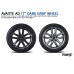 TUIX 17" DARK GRAY ALLOY WHEELS SET HYUNDAI ELANTRA 2015-17